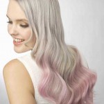 ombre hair farben 2015 platinblond rosa spitzen