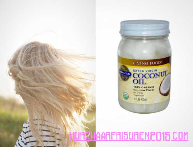 Haarpflege Tipps - üppigen langen Locken - Kokosöl